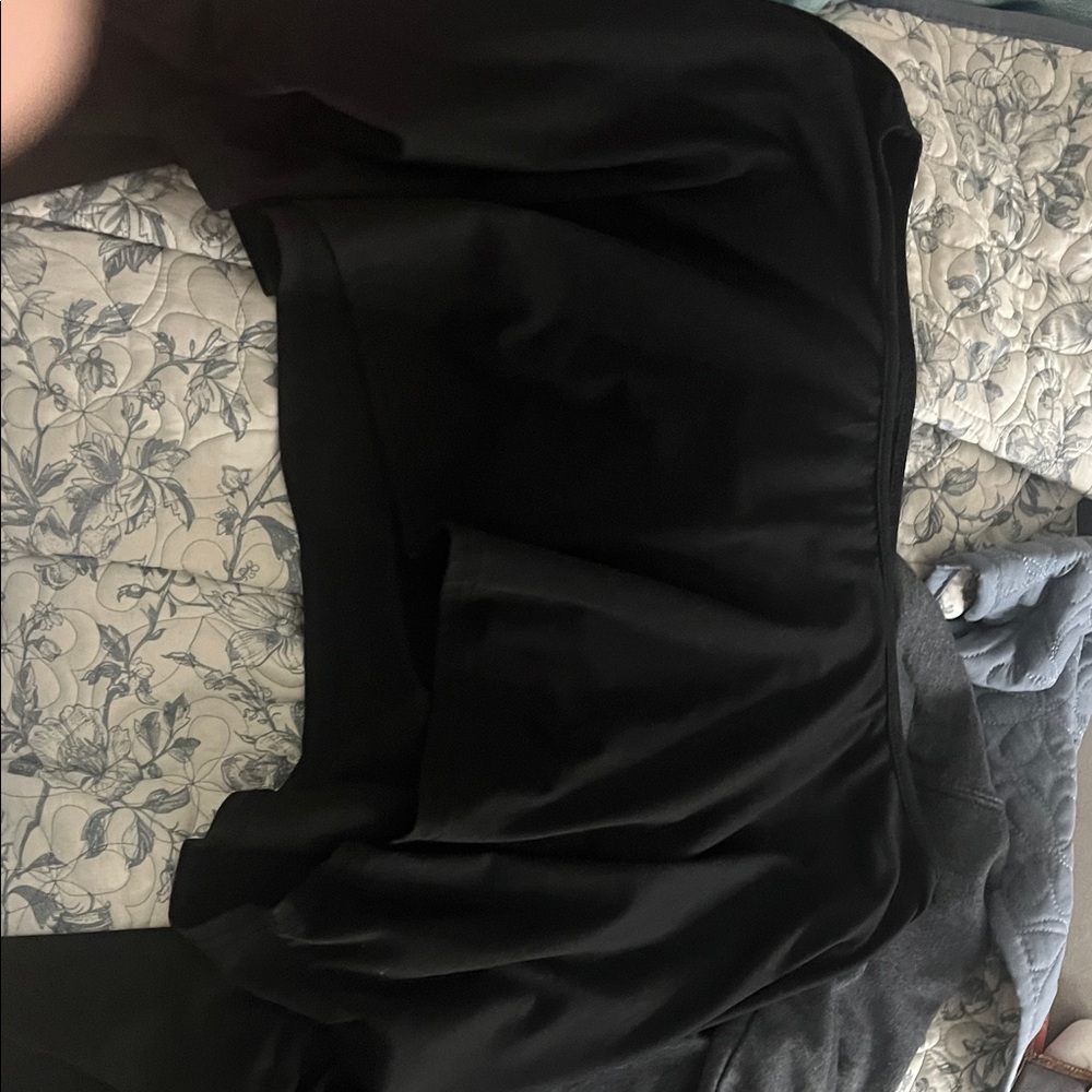 Elegant Black Satin Top